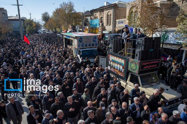 فیلم | کرمانشاه صحنه عشق به شهدا و حضرت زهرا (س)