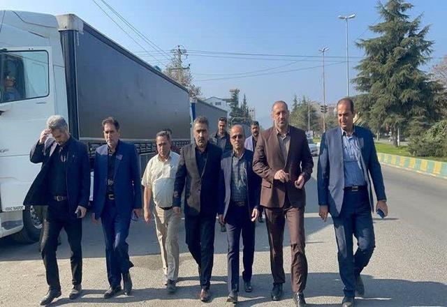 مدیرکل راهداری گیلان: عبور ومرور در پل مرزی آستارا تسهیل میشود