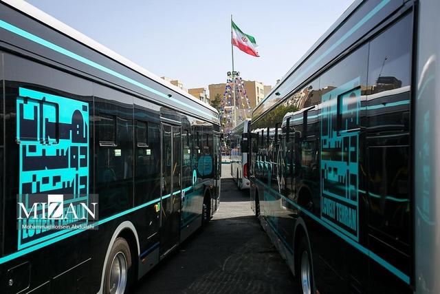 کاهش چشم‌گیر مصرف گازوییل در تهران / ورود ۳۹۰ اتوبوس برقی به ناوگان شرکت واحد تنفس تازه برای هوای پایتخت