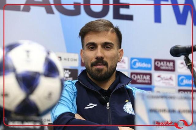 صحبت‌های مهران احمدی بازیکن استقلال در نشست خبری پیش از مصاف با الوصل امارات