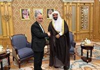 دیدار وزیر دادگستری با رئیس شورای عالی قضایی عربستان