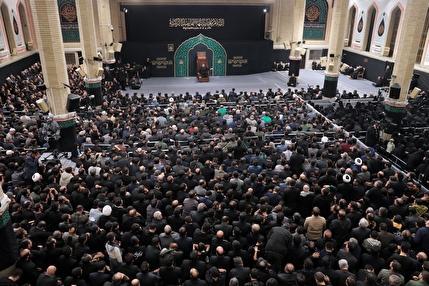 مراسم عزاداری شام شهادت حضرت فاطمهزهرا «سلاماللهعلیها» در حسینیه امام خمینی (ره)