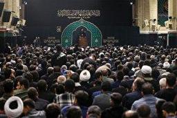 آخرین شب عزاداری در حسینیه امام خمینی (ره) برگزار شد