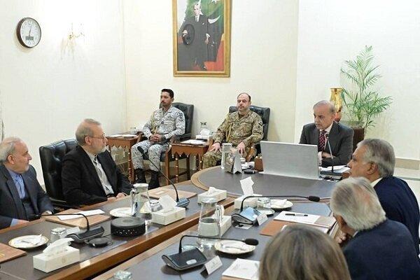 جزئیات دیدار لاریجانی با نخست‌وزیر پاکستان