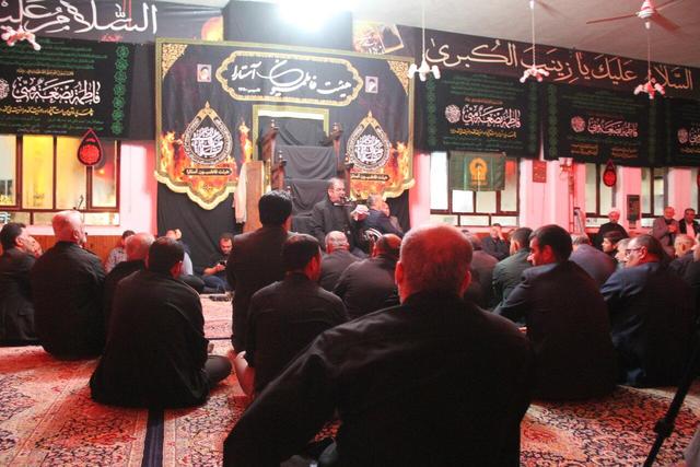 عزاداری شهادت حضرت فاطمه زهرا(س) در هیئت فاطمیون آستارا