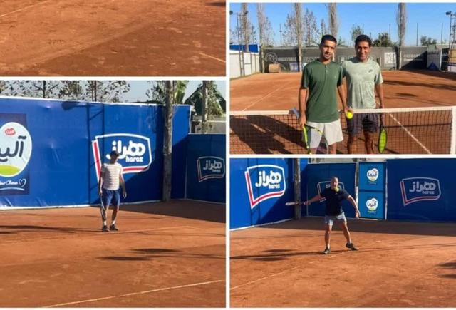 مسابقات بین‌المللی تنیس پیشکسوتان در آمل آغاز شد