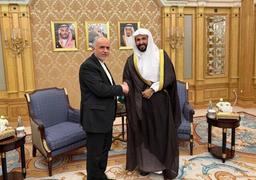 دیدار وزیر دادگستری با رئیس شورای عالی قضایی عربستان