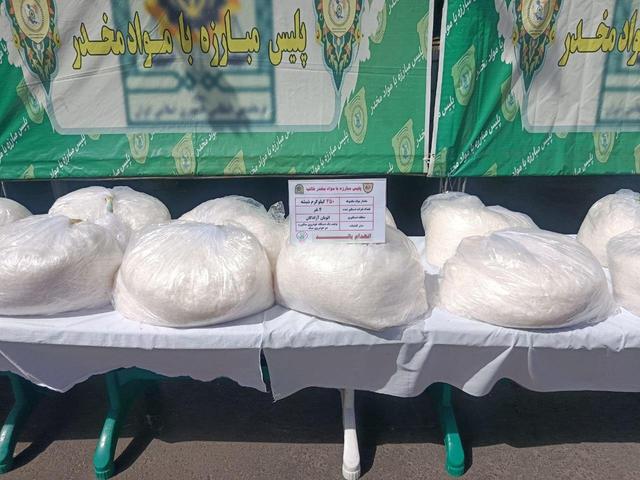محموله ۱۳۴ کیلویی حشیش در اصفهان توقیف شد