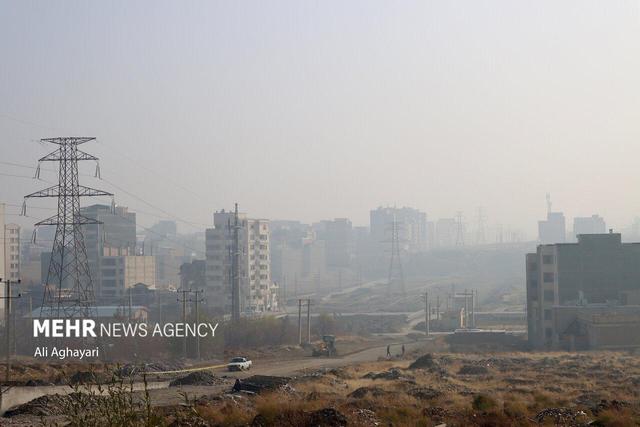 تداوم پایداری جوی و افزایش آلاینده‌ها در قزوین