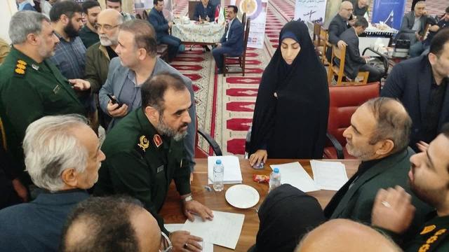 رزمایش جهادگران فاطمی در رشت