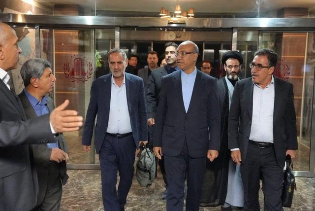 کاروان مشترک وزارت صمت و کمیسیون صنایع و معادن مجلس وارد کرمانشاه شدند