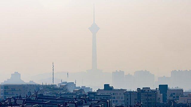 هوای تهران در وضعیت قرمز است