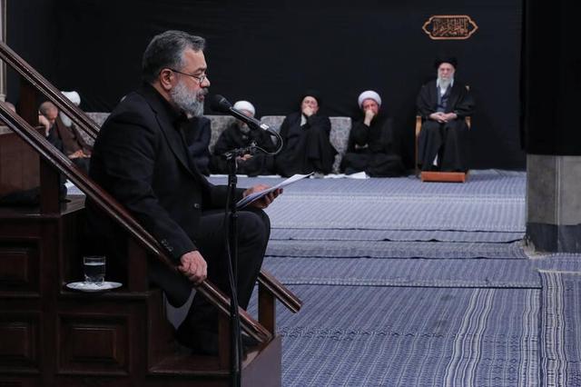 فیلم/ روضه‌خوانی کریمی در شام شهادت حضرت زهرا(س) در حسینیه امام(ره)