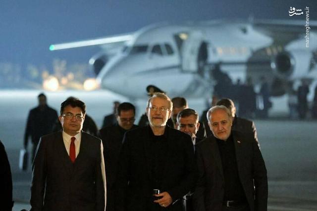 عکس/ ورود لاریجانی به پاکستان