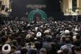 آخرین شب عزاداری در حسینیه امام خمینی (ره) برگزار شد