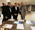 بازدید وزیر امور خارجه از نمایشگاه‌ حاشیه‌ای نشست کنوانسیون منع سلاح‌های شیمیایی 