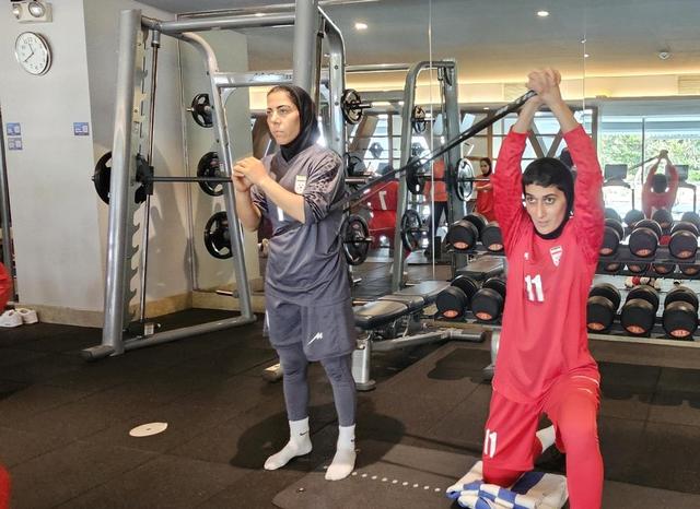 جلسه تئوری و تمرین بدنسازی تیم ملی فوتسال زنان برگزار شد