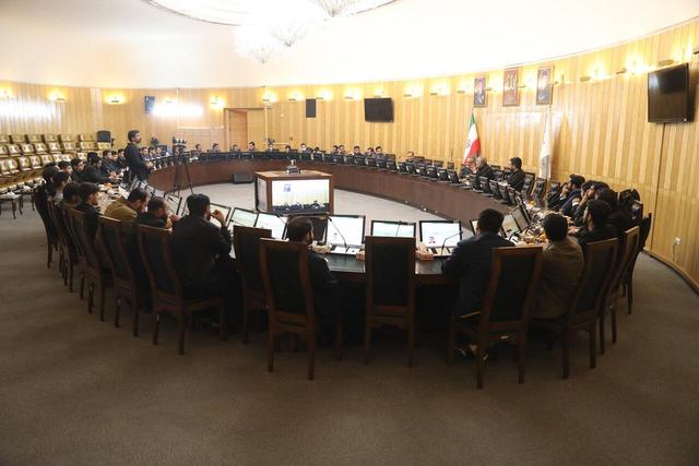 دیدار نیکزاد با دانشجویان بسیجی رشته حقوق دانشگاه امام حسین (ع)