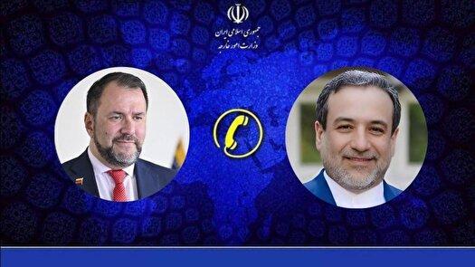گفتگوی تلفنی عراقچی با همتای ونزوئلایی