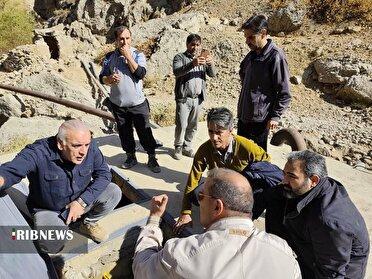 تامین آب روستا‌های بویراحمد با بهسازی چشمه‌ها