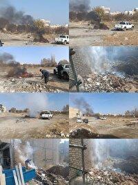 جلوگیری از پسماندسوزی در شهرستان اشنویە