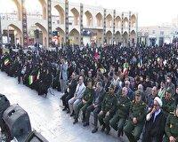 نمایش اقتدار بسیجیان استان یزد