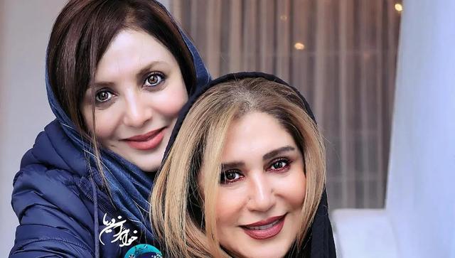 قاب زمستانی رویا میرعلمی و نسیم ادبی؛ عطر نرگس در دستان خانم بازیگر (عکس)