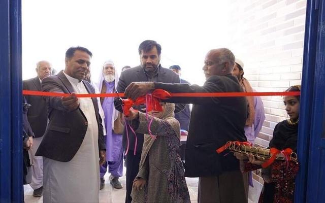 افتتاح مدرسه دخترانه در نصرت‌آباد سیستان و بلوچستان