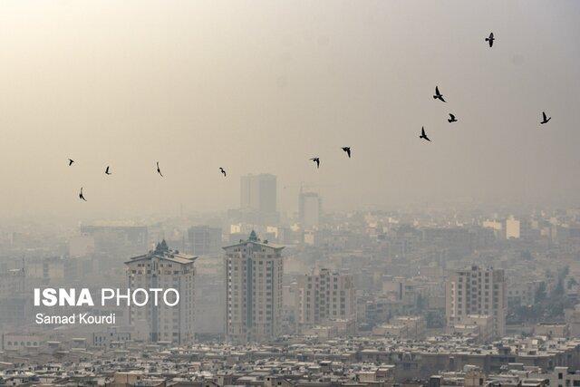 هوای برخی مناطق البرز از وضعیت قرمز عبور کرد