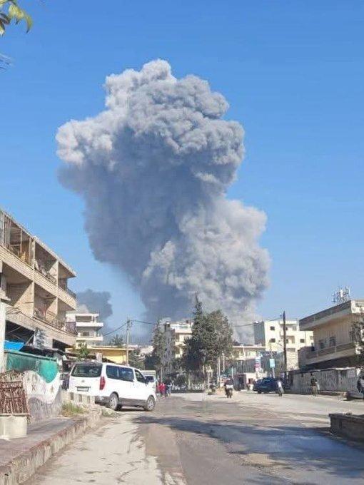 انفجار در حومه غربی ادلب