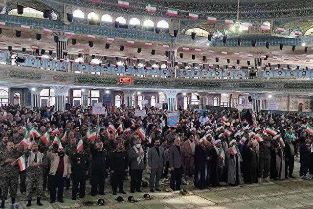 گردهمایی بسیجیان شهرستان شهرکرد برگزار شد