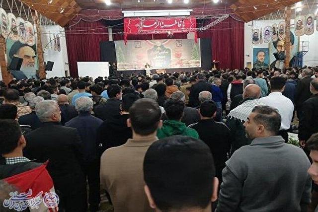 اقتدار دوباره بسیج در مازندران؛ نمایش پایبندی به آرمانهای انقلاب + عکس