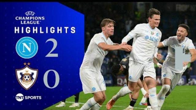 ویدیو| خلاصه بازی ناپولی ۲ - قره باغ ۰/ ناپلی‌ها اجازه شگفتی سازی ندادند