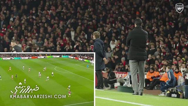ویدیو| واکنش آرتتا به هت تریک پدیده جدید آرسنال در دربی