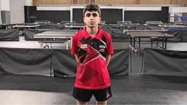 پینگ‌پنگ‌باز فارسی راهی رقابتهای قهرمانی نوجوانان جهان شد