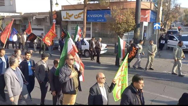 رزمایش اقتدار بسیجیان در گرمسار