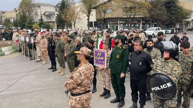 نمایش وحدت و اقتدار در گردهمایی بزرگ بسیجیان آستارا