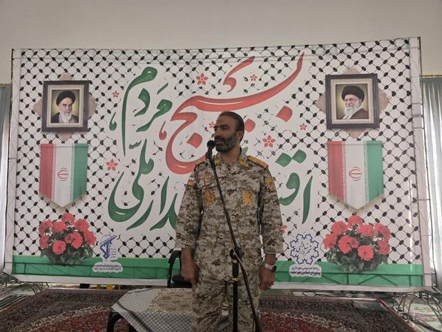 رسولی: منطق بسیج مقاومت و ایستادگی در برابر استکبار است