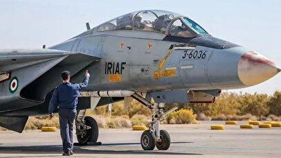 پرواز جنگنده‌های نیروی هوایی برای مقابله با دشمن