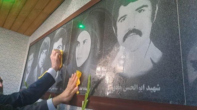 ۴۷ سال بعد از قیام مردم گرگان؛ یادمان شهدای ۵ آذر غبارروبی شد