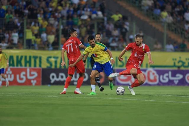 صنعت‌نفت آبادان – شهرداری نوشهر، طلایی پوشان آبادانی به دنبال یکه‌تازی