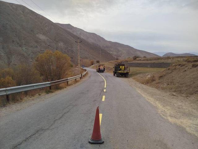 ایمن‌سازی ۱۸ کیلومتر جاده روستایی در فیروزکوه
