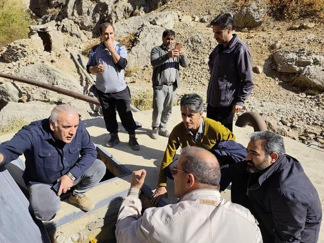 دبی هشت چشمه تأمین آب آشامیدنی در شهرستان بویراحمد افزایش یافت