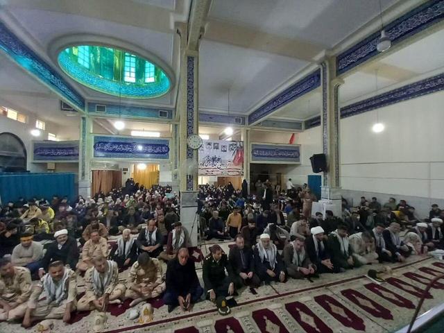 اجتماع بسیجیان مرزدار قصرشیرین با شعار بسیج، مردم، اقتدار ملی