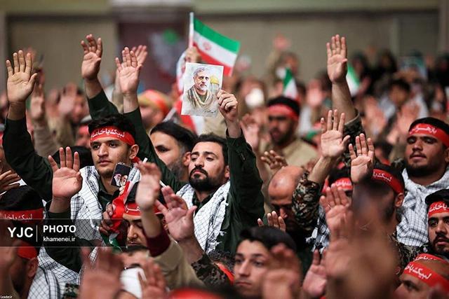 مراسم روز بسیج در حسینیه امام خمینی (ره)