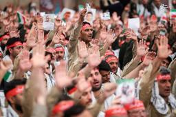 عکس/ مراسم روز بسیج در حسینیه امام خمینی(ره)