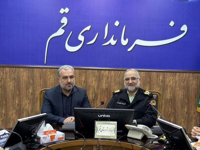 فرماندار قم: حفظ امنیت پایدار خط قرمز ما است