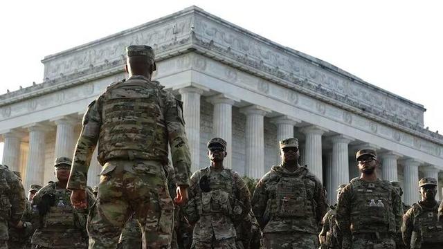 ببینید | استقرار ۵۰۰ نیروی گارد ملی اضافه در واشنگتن