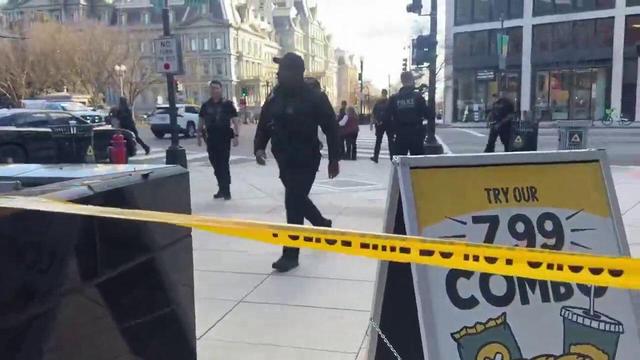 لحظه دستگیری عامل تیراندازی نزدیک کاخ سفید! | واکنش عصبانی ترامپ + تصویر یکی از قربانیان