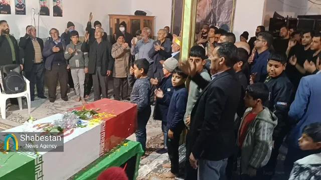 یادواره شهدای روستایی در تاج‌آباد بافت